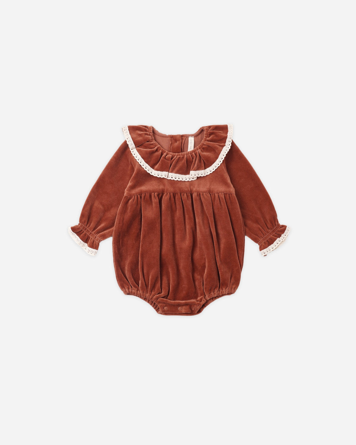 Quincy Mae Wendy Romper Redwood