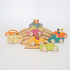 Grimm's - Large Convertible Car Blue - Grimm's - littleyoyo.ca