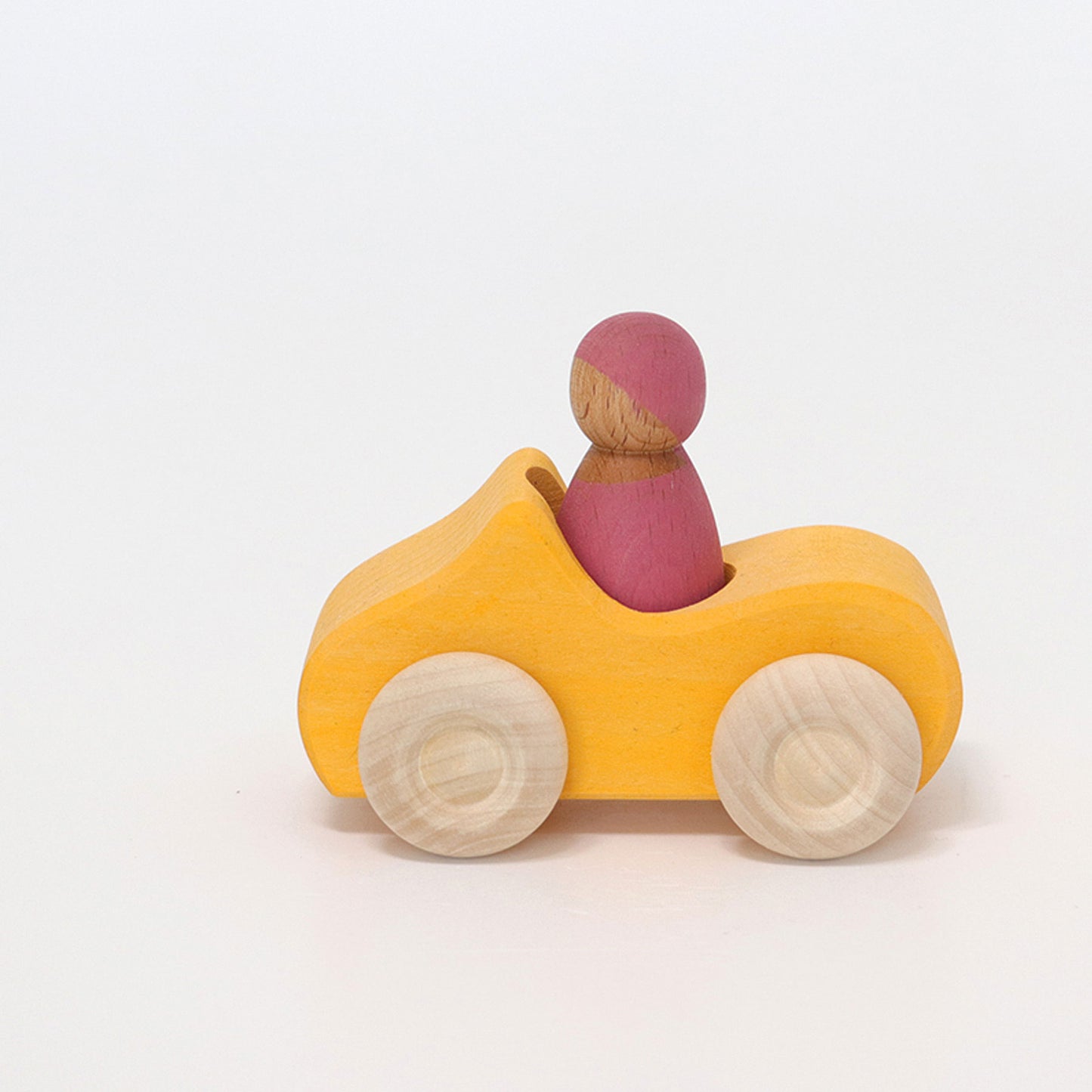 Grimm's - Small Convertible Car Yellow
