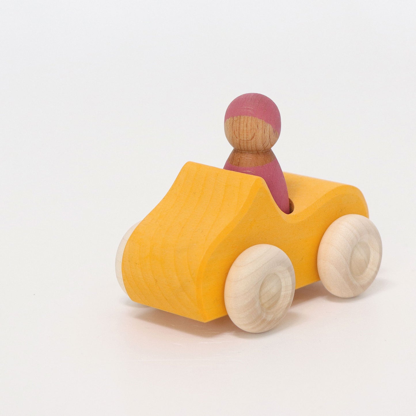 Grimm's - Small Convertible Car Yellow
