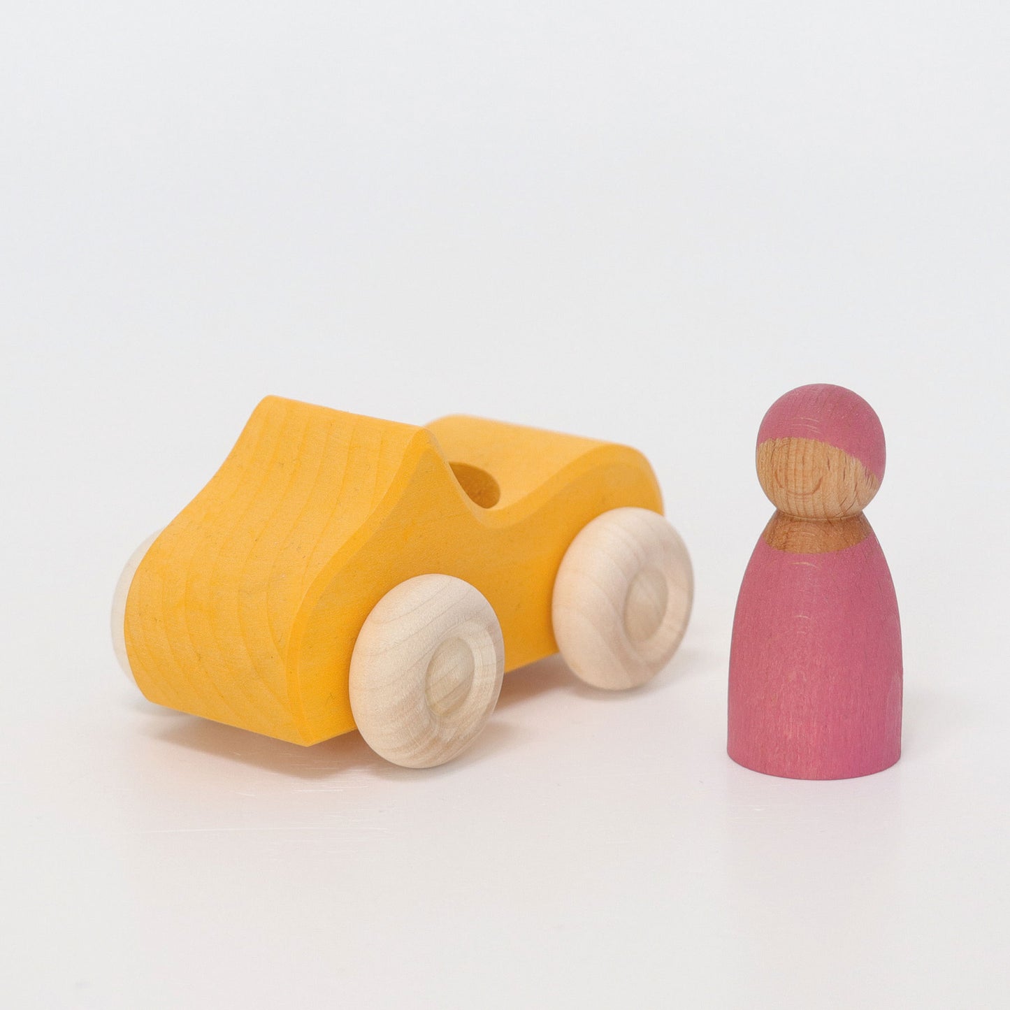 Grimm's - Small Convertible Car Yellow