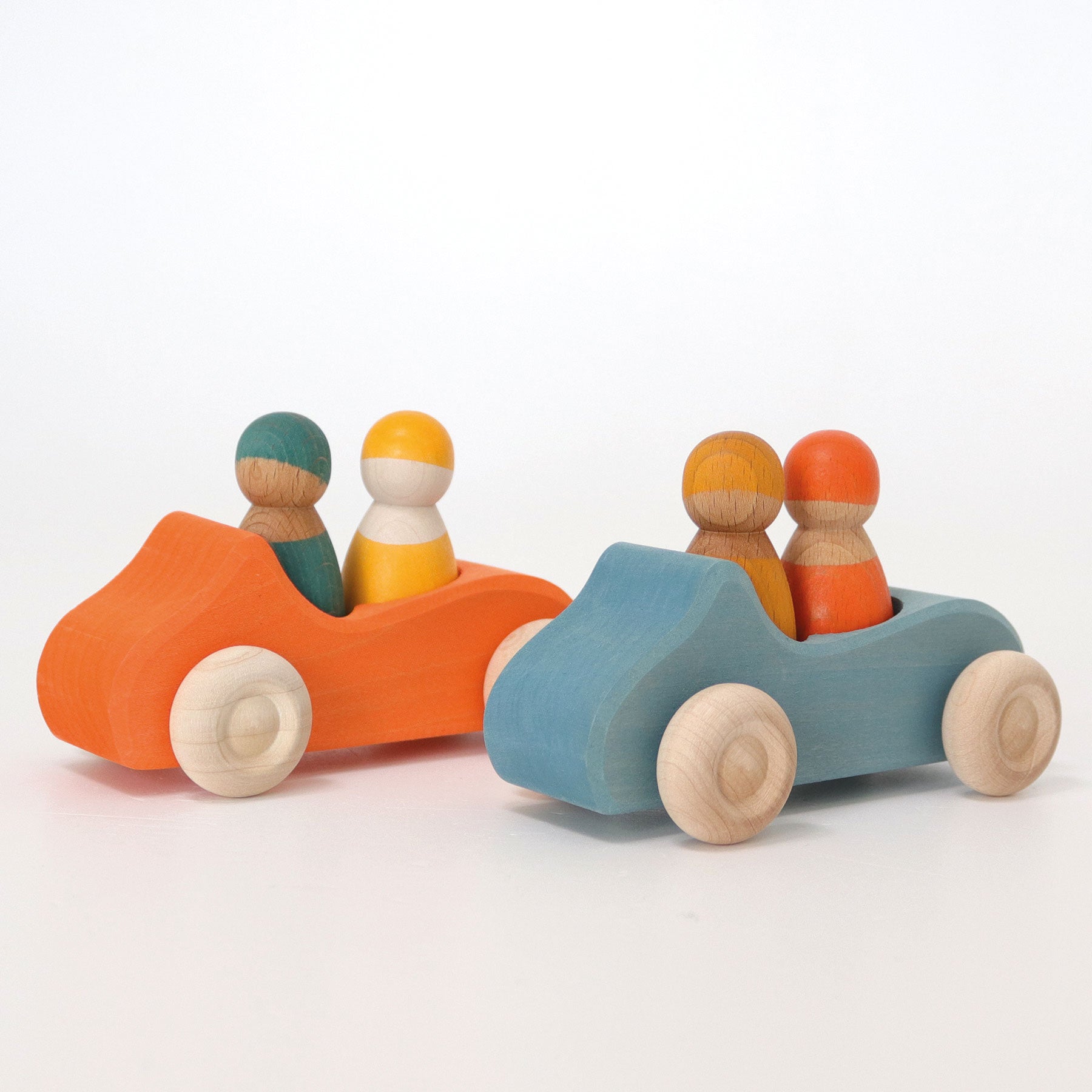 Grimm's - Large Convertible Car Blue - Grimm's - littleyoyo.ca