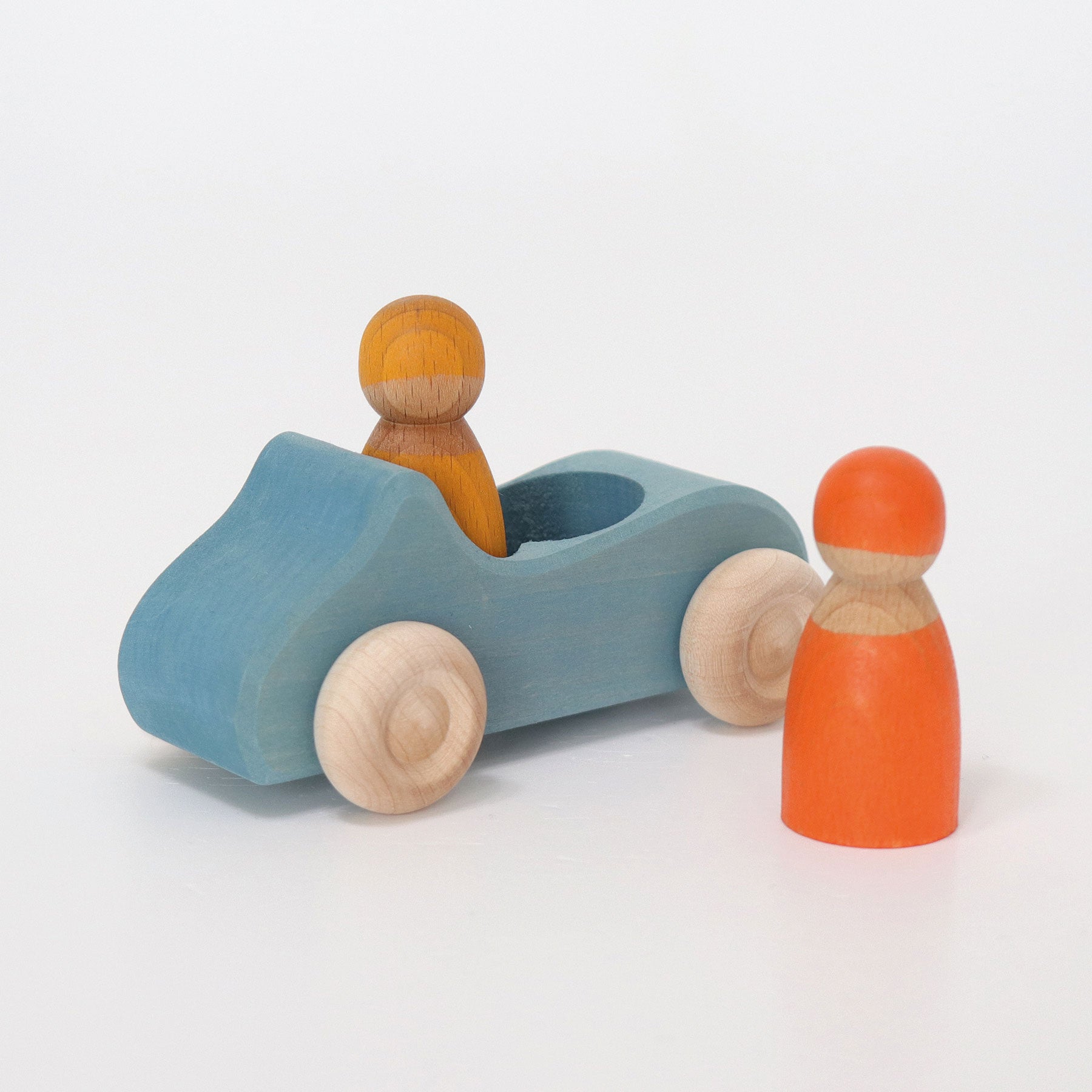 Grimm's - Large Convertible Car Blue - Grimm's - littleyoyo.ca
