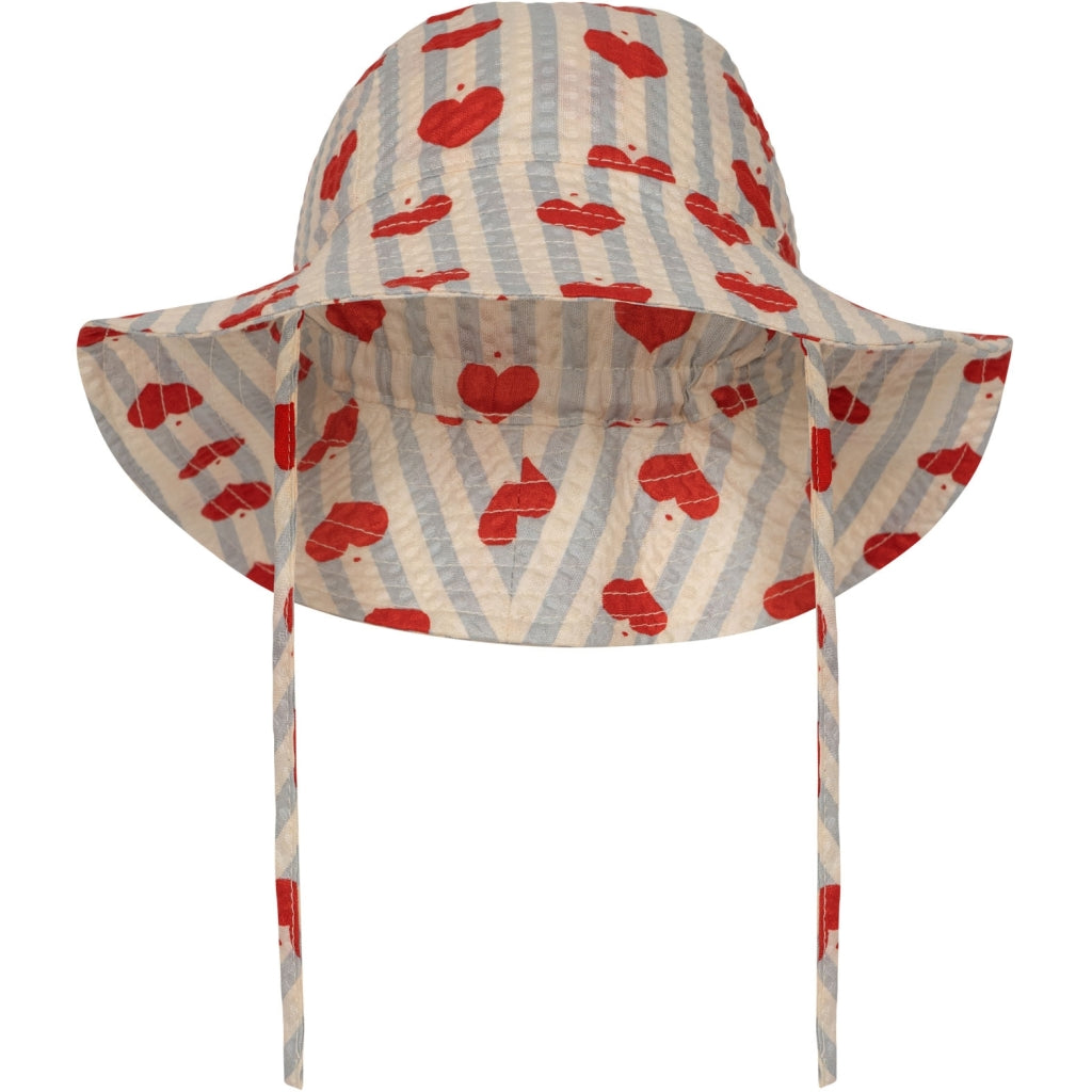 Konges Slojd - Vivi Baby Sun Hat - Amour Blue Strip