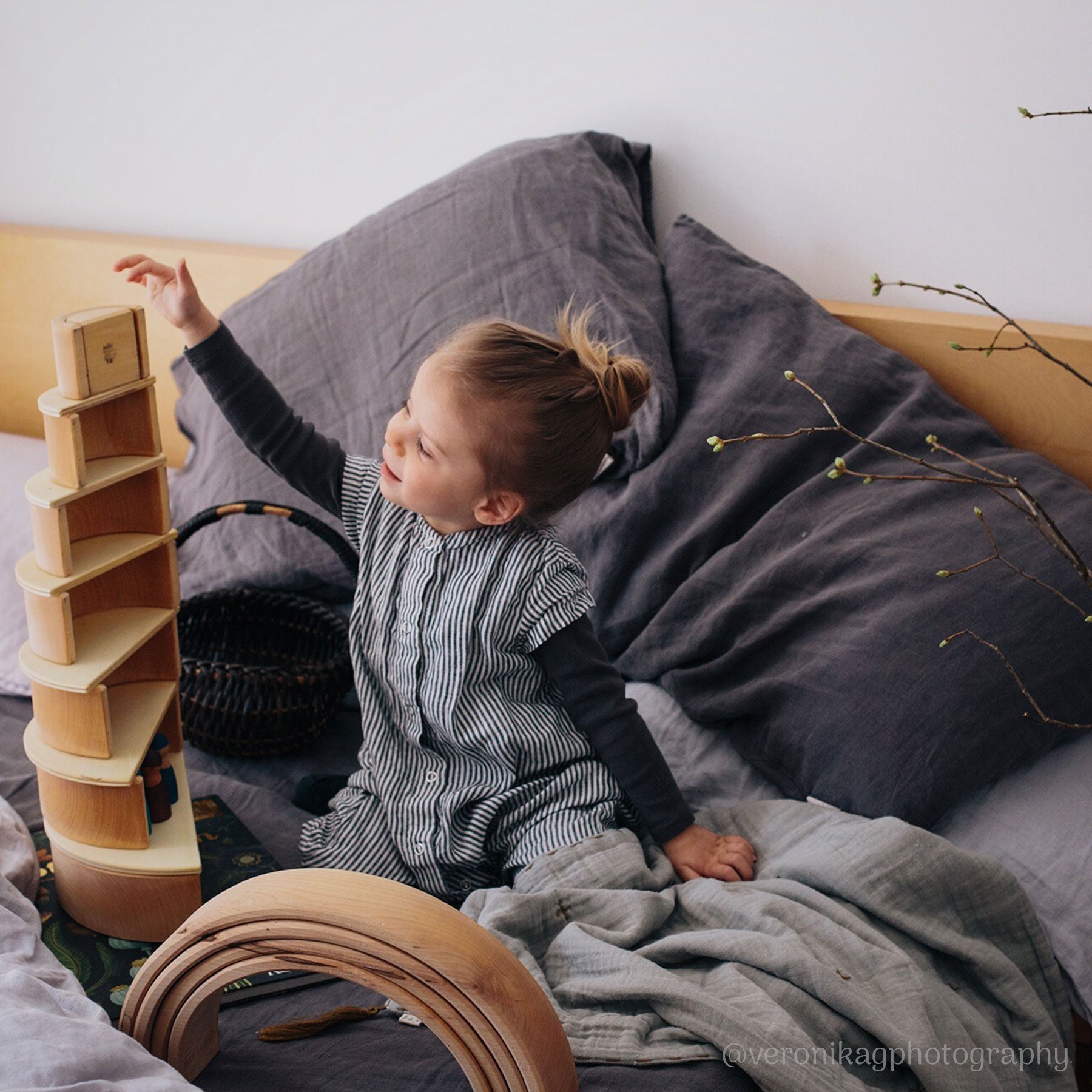 Grimm's - Large Rainbow - Natural - Grimm's - littleyoyo.ca