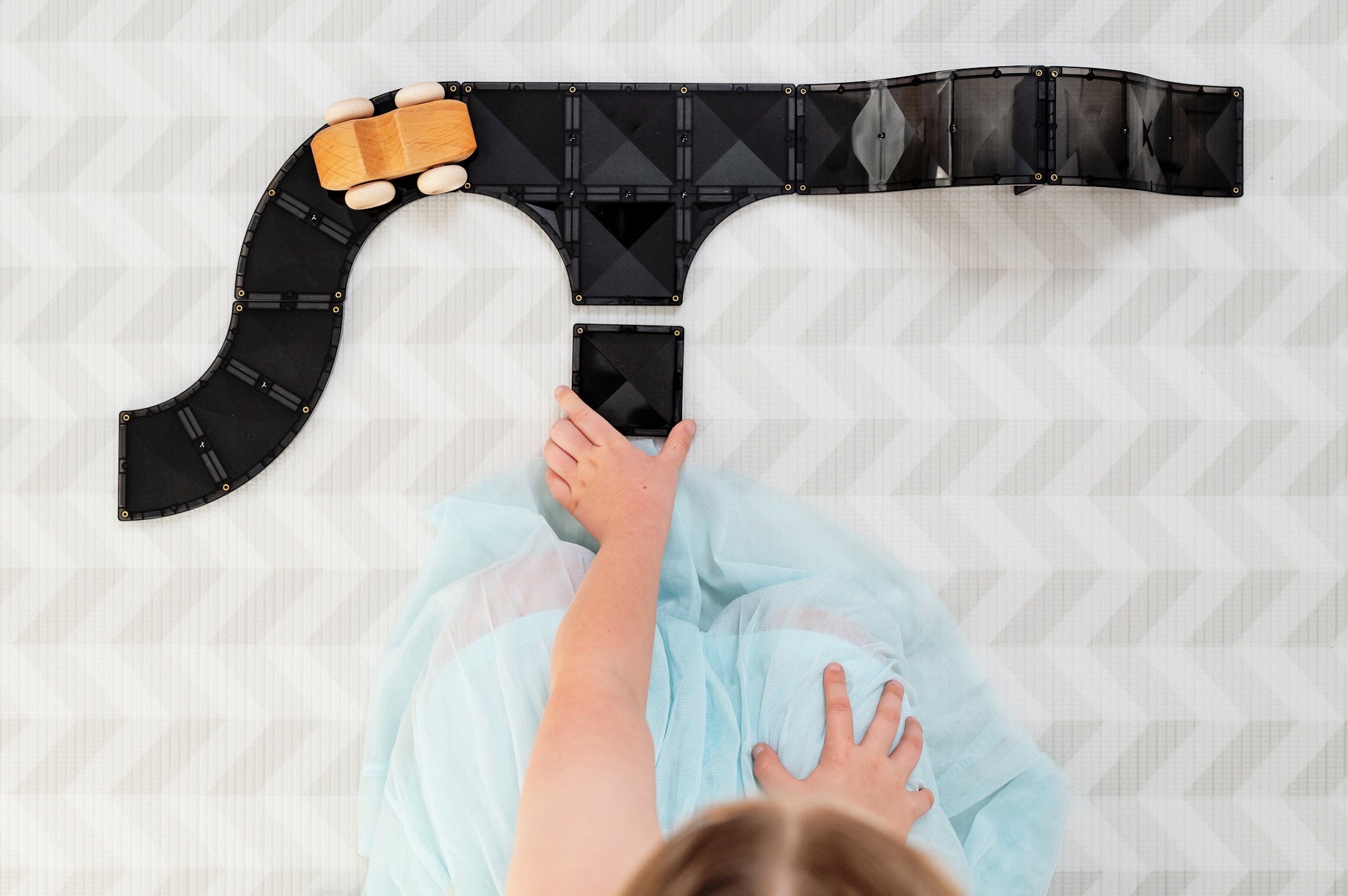 Connetix - Creative Roads Pack - 48 Piece Magnetic Tiles - Connetix - littleyoyo.ca