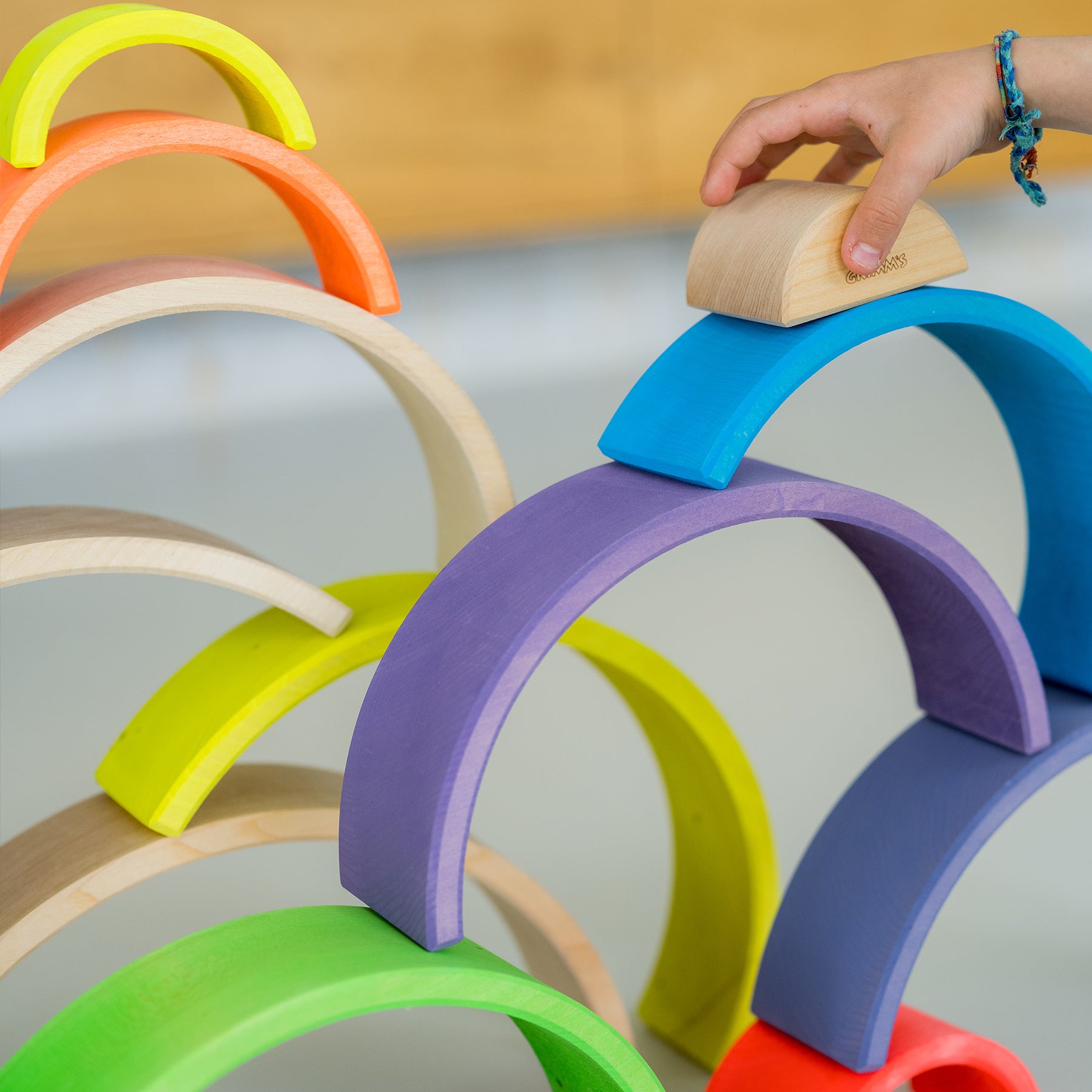 Grimm's - Rainbow Neon Green - Grimm's - littleyoyo.ca