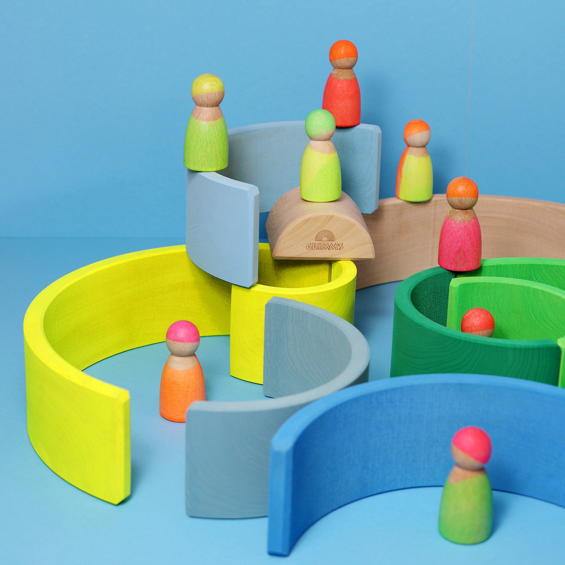 Grimm's - Rainbow Neon Green - Grimm's - littleyoyo.ca