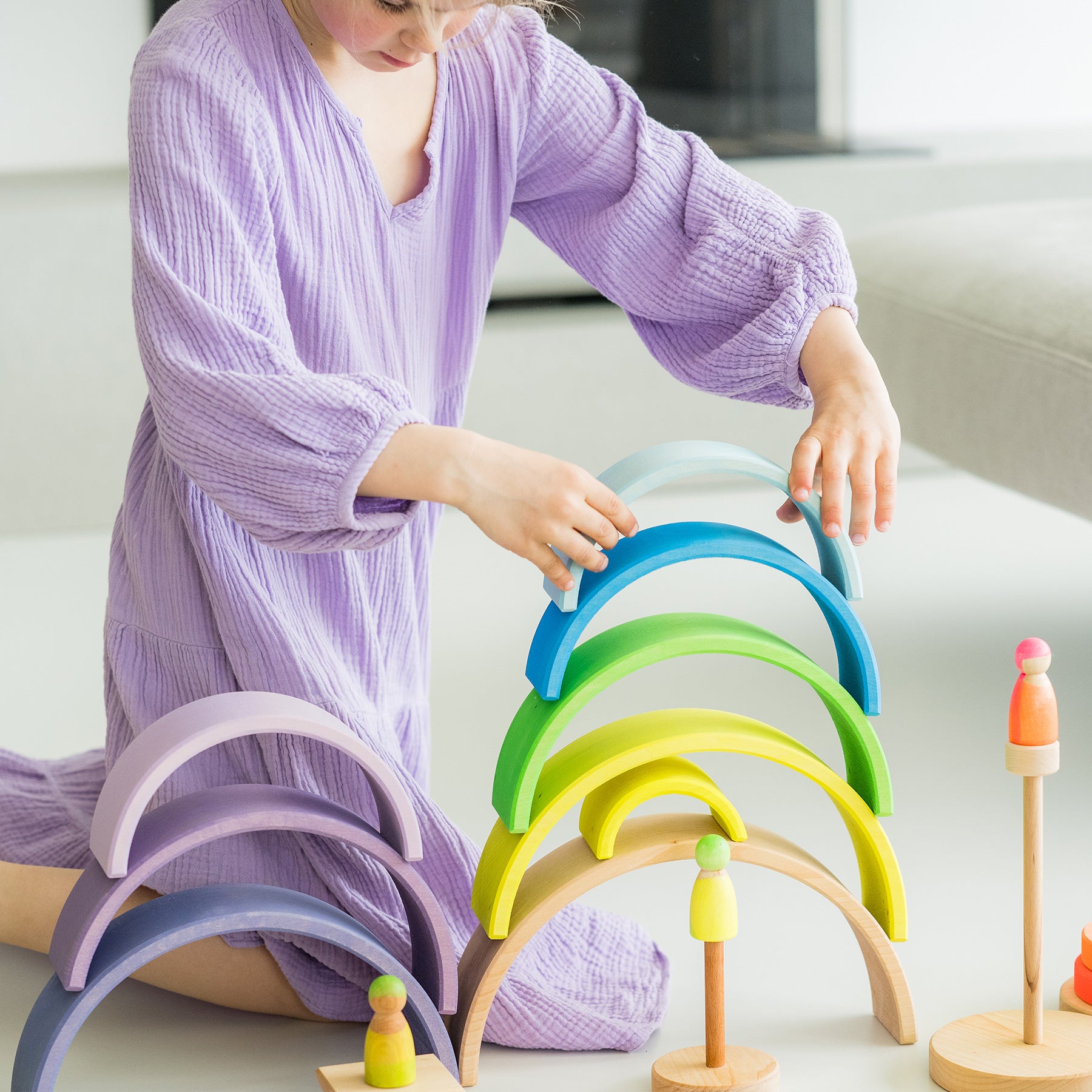 Grimm's - Rainbow Neon Green - Grimm's - littleyoyo.ca