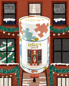 Christmas in Brooklyn by Shenequa Johnson - JIGGY Junior 100pc - JIGGY Puzzles - littleyoyo.ca