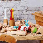 Vilac - Car with Raoul the Rabbit - Vilac - littleyoyo.ca