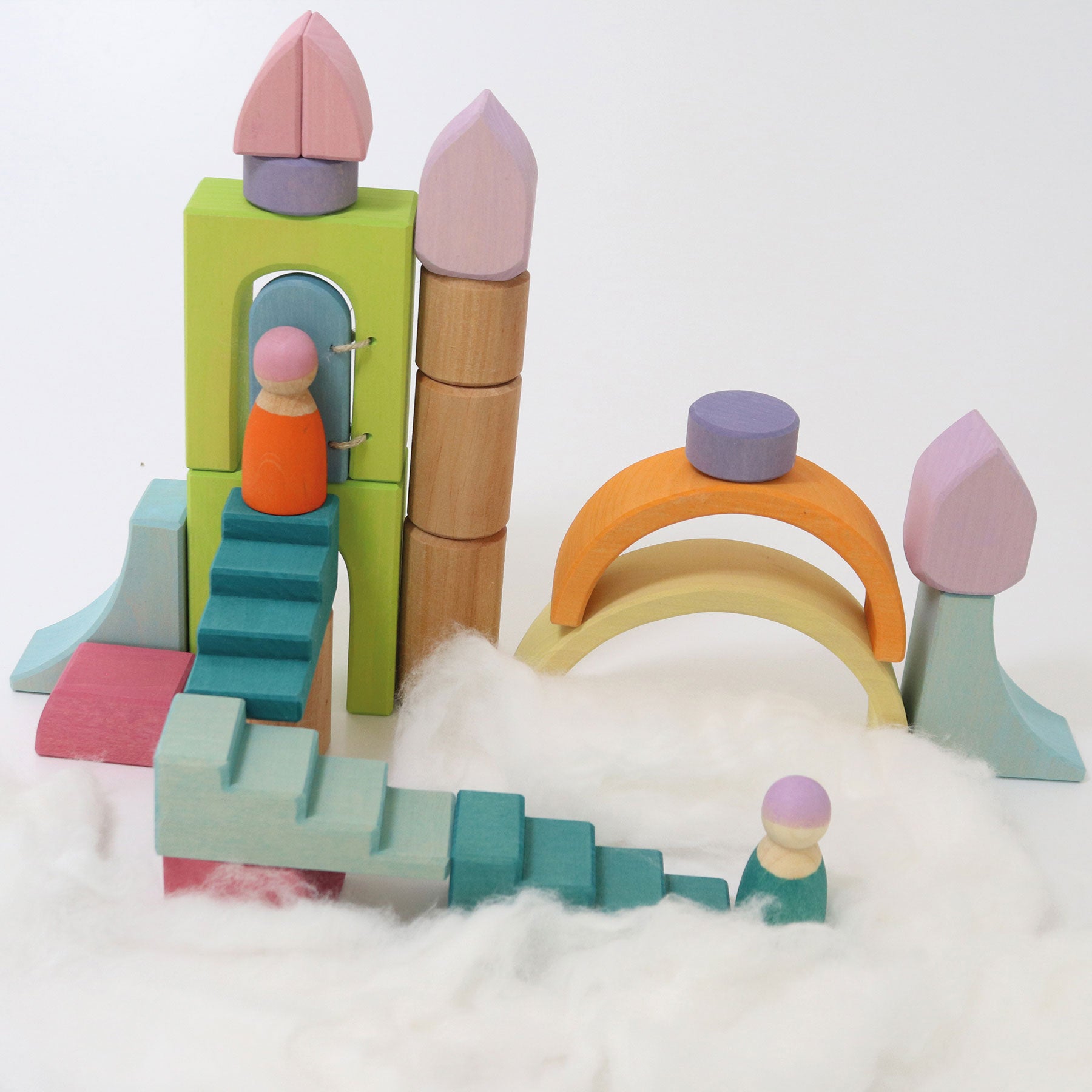Grimm's - Building World Cloud Play - Grimm's - littleyoyo.ca