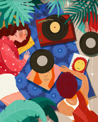 Chill by Lisa Wee - 500pc Puzzle & Glue Kit - JIGGY Puzzles - littleyoyo.ca