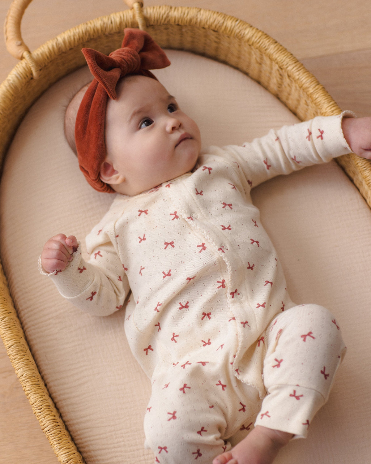Quincy Mae Long John Red Bows