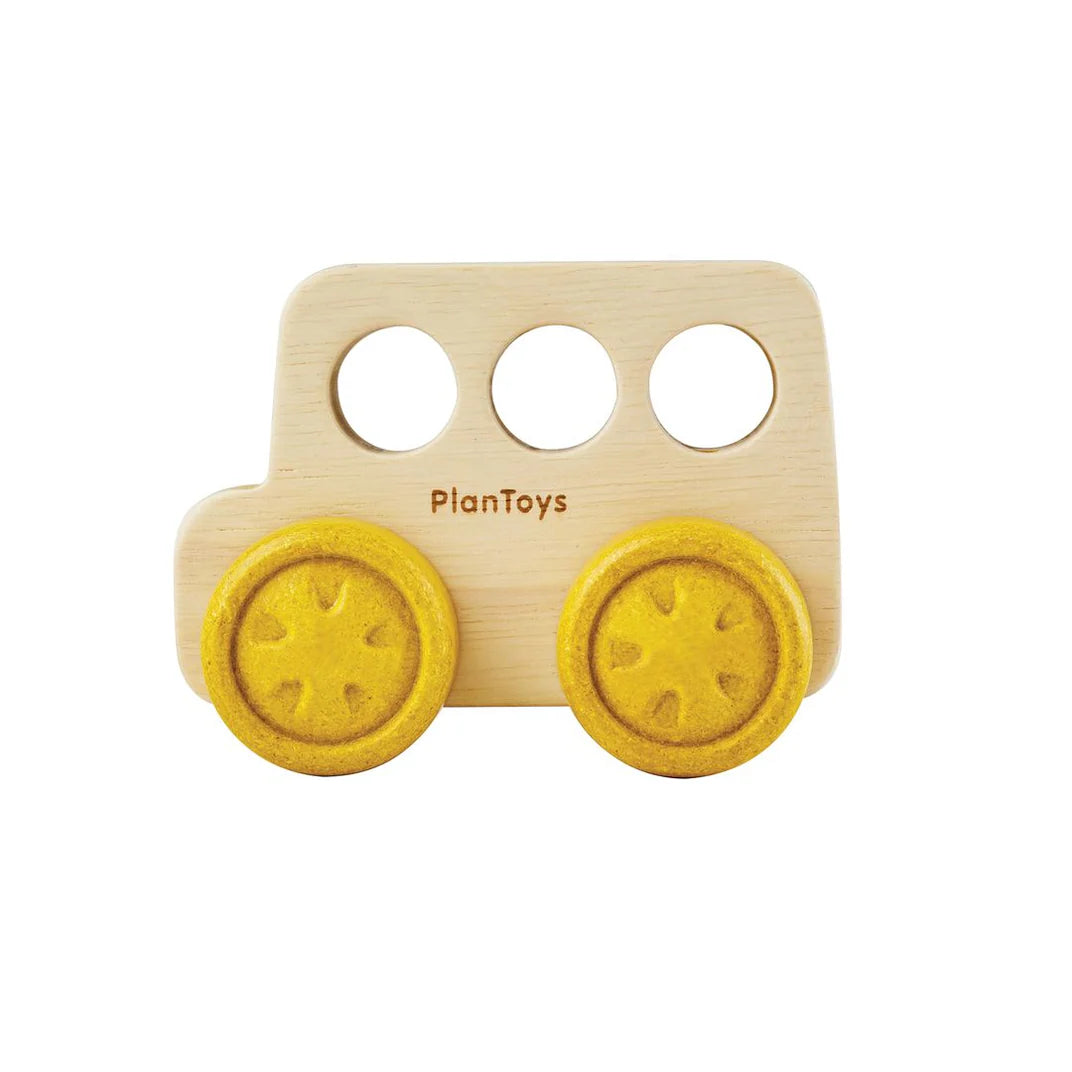 PlanToys -Timber Trail Bus - PlanToys - littleyoyo.ca