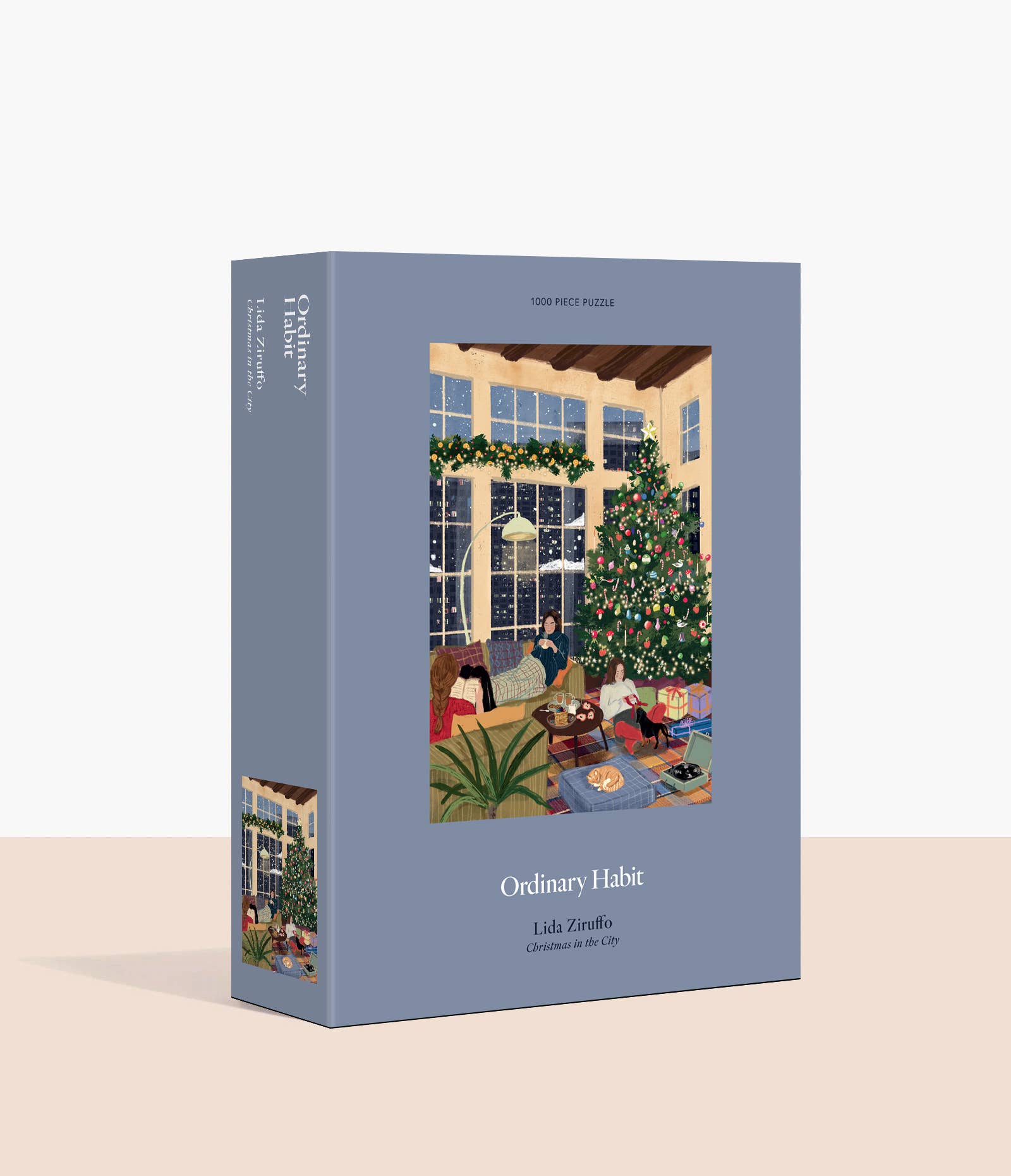 Christmas in the City - 1000 Piece Puzzle - Ordinary Habit - littleyoyo.ca