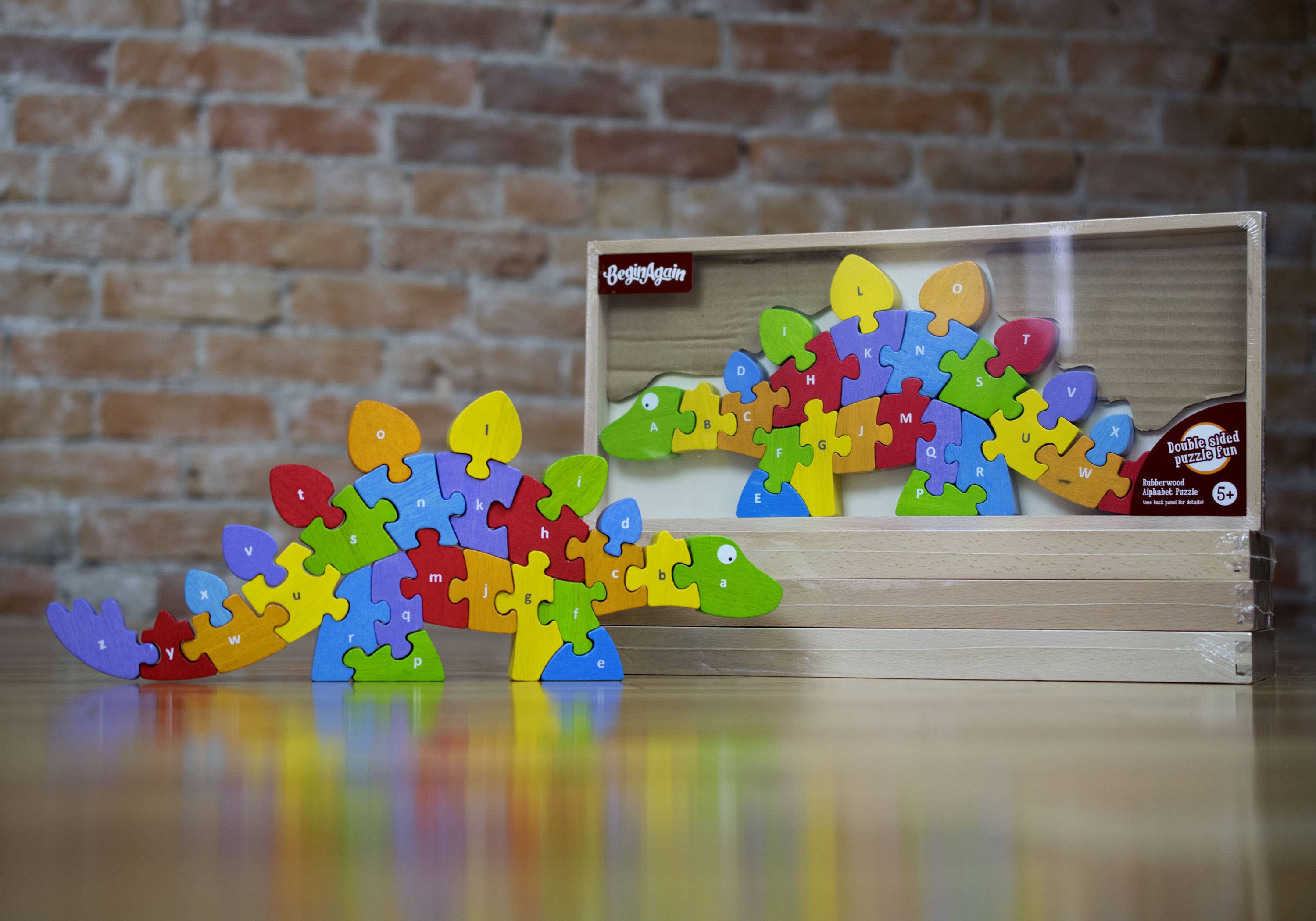 BeginAgain - Dinosaur A to Z Puzzle - BeginAgain - littleyoyo.ca