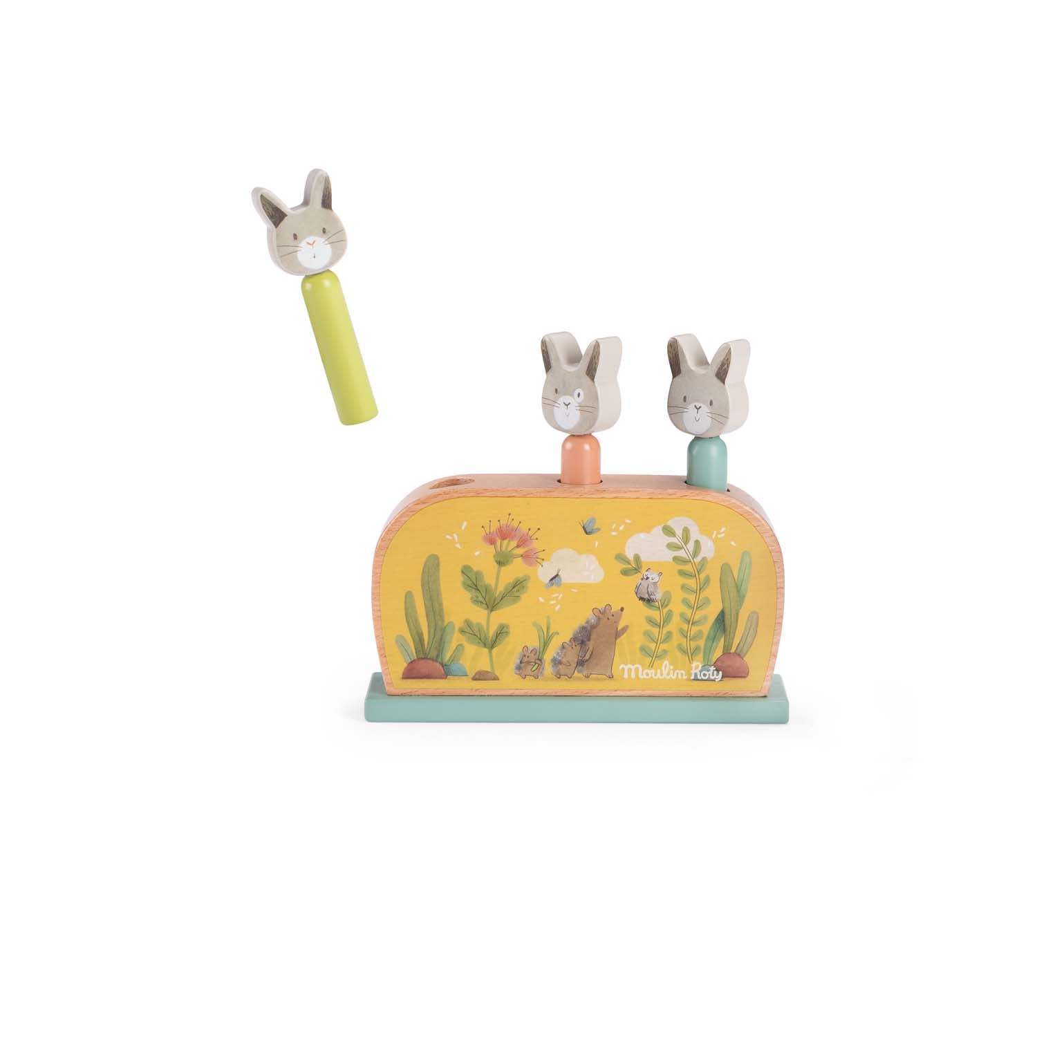 Moulin Roty - Trois Petits Lapins - Pop-up Toy - Moulin Roty - littleyoyo.ca