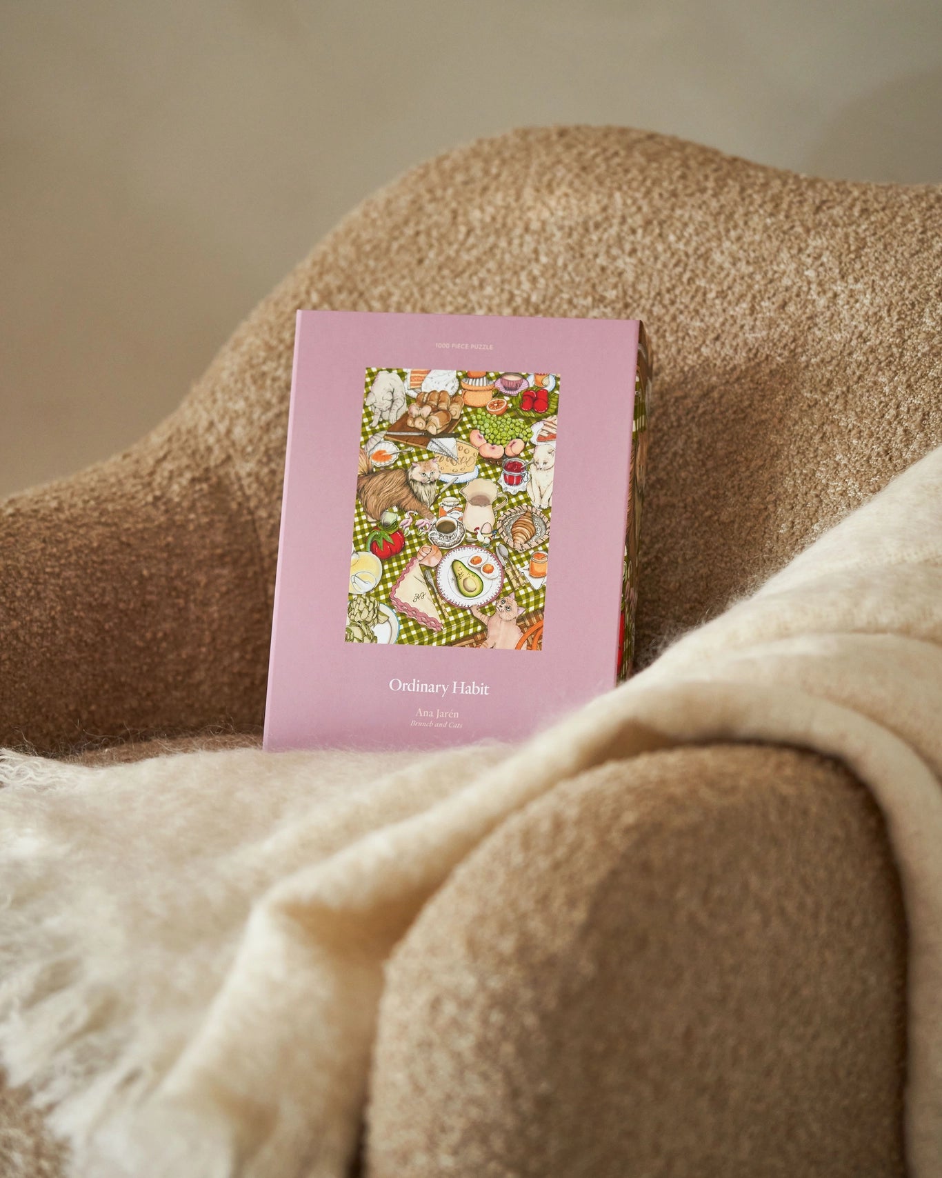 Brunch and Cats - 1000 Piece Puzzle - Ordinary Habit - littleyoyo.ca
