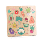 Vilac - Vegetables Peg Puzzle - Sarah Betz - Vilac - littleyoyo.ca