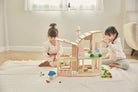 PlanToys - Green Dollhouse with Furniture - PlanToys - littleyoyo.ca