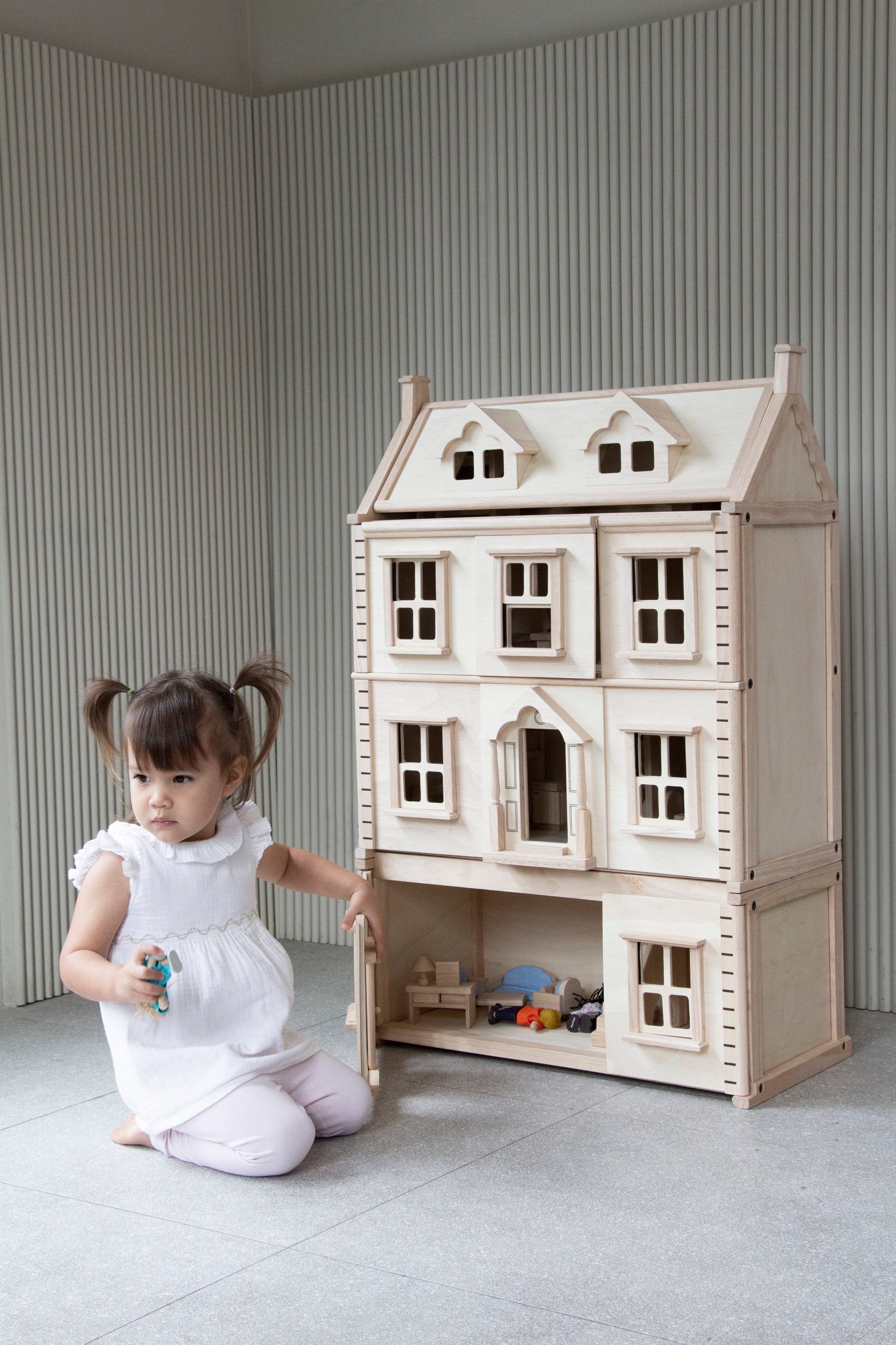 PlanToys - Victorian Dollhouse Basement - PlanToys - littleyoyo.ca