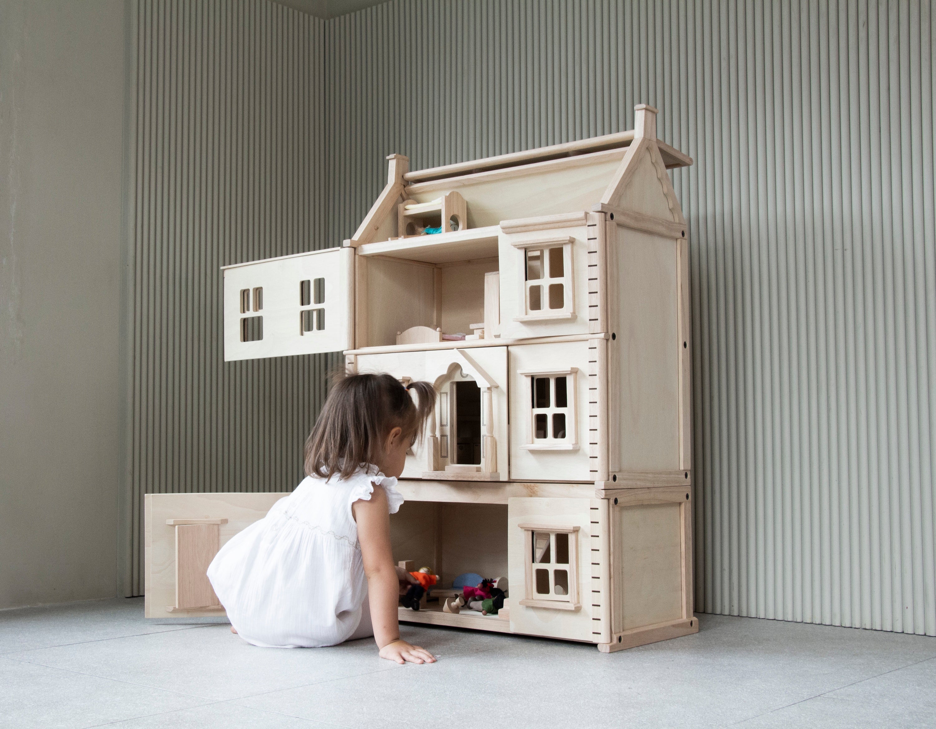 PlanToys - Victorian Dollhouse Basement - PlanToys - littleyoyo.ca
