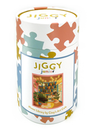 Home Library by Cissy's Art Cafe - JIGGY Junior 100pc - JIGGY Puzzles - littleyoyo.ca
