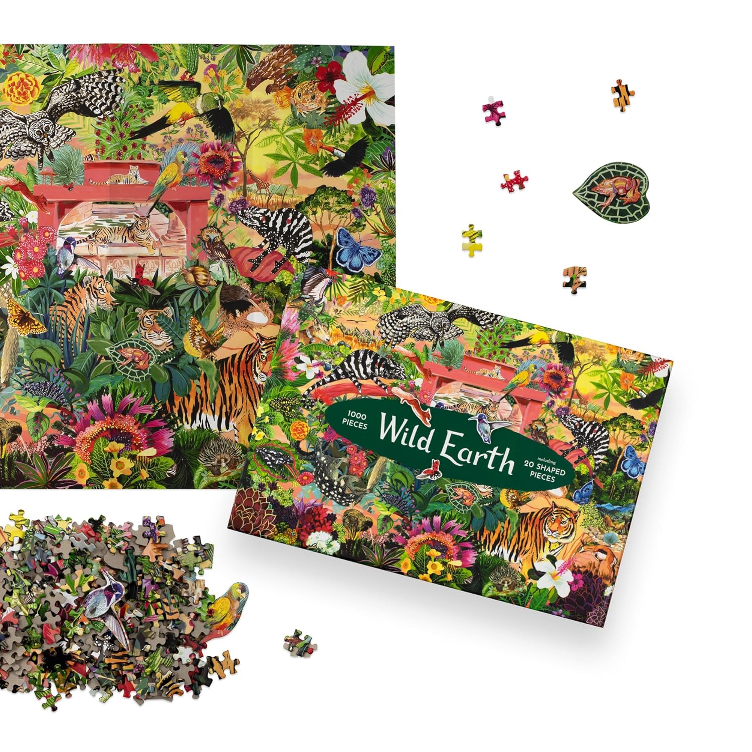 Wild Earth - 1000 Piece Jigsaw Puzzle - Galison - littleyoyo.ca