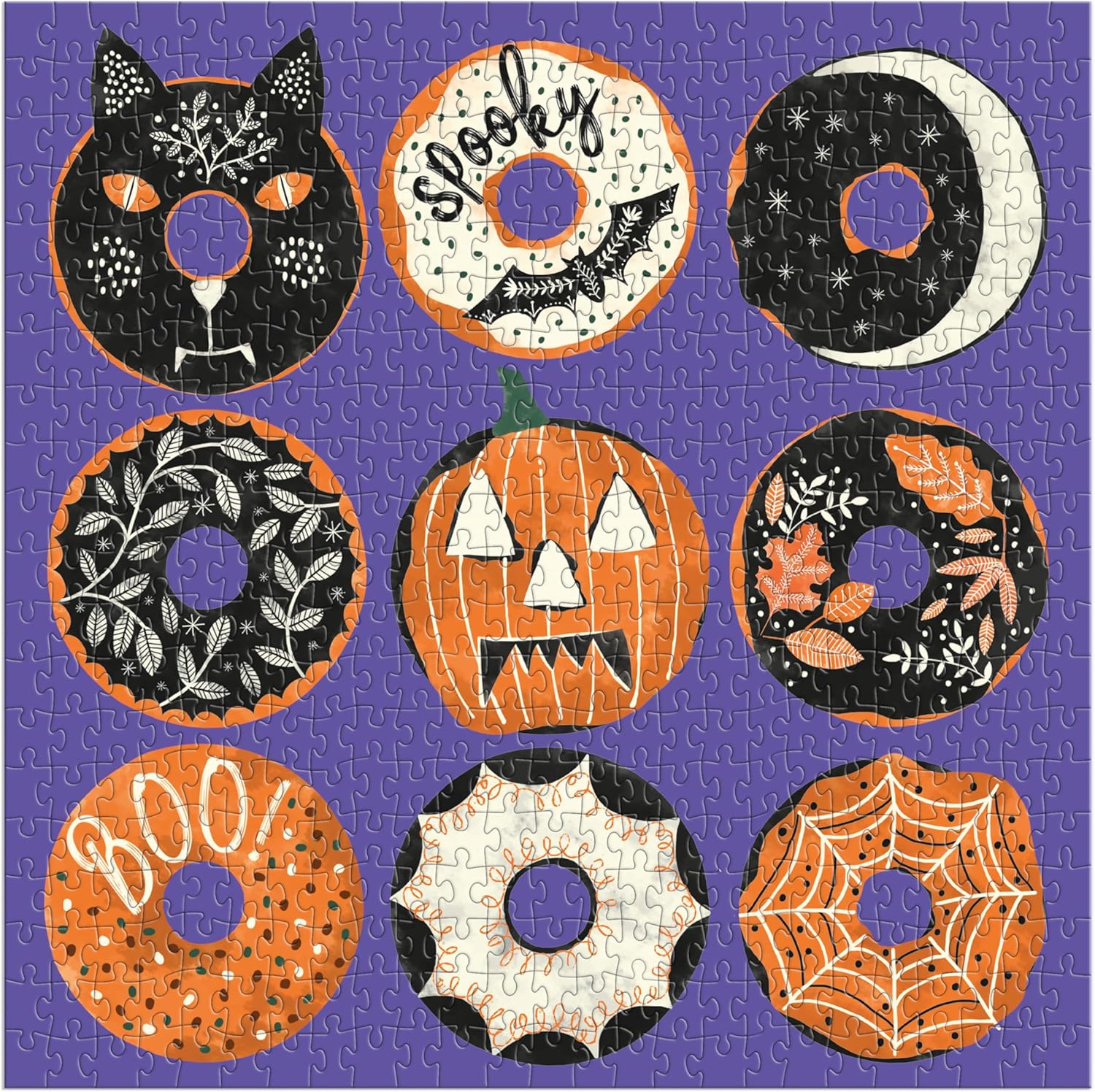 Good Puzzle Co. Spooky Treats - 500pc Jigsaw Puzzle - Galison - littleyoyo.ca