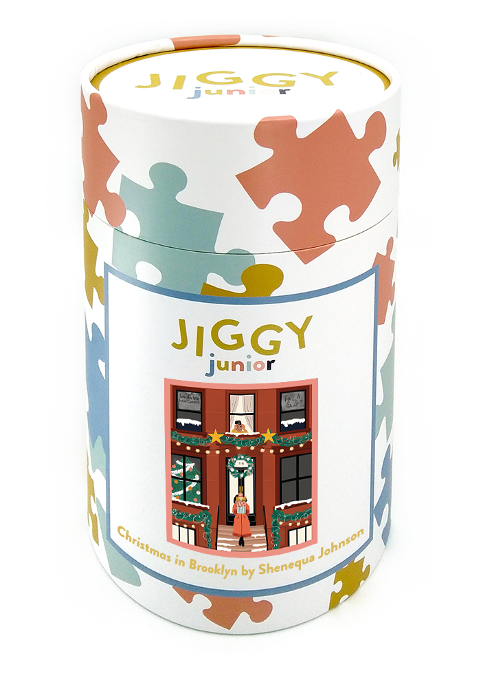 Christmas in Brooklyn by Shenequa Johnson - JIGGY Junior 100pc - JIGGY Puzzles - littleyoyo.ca