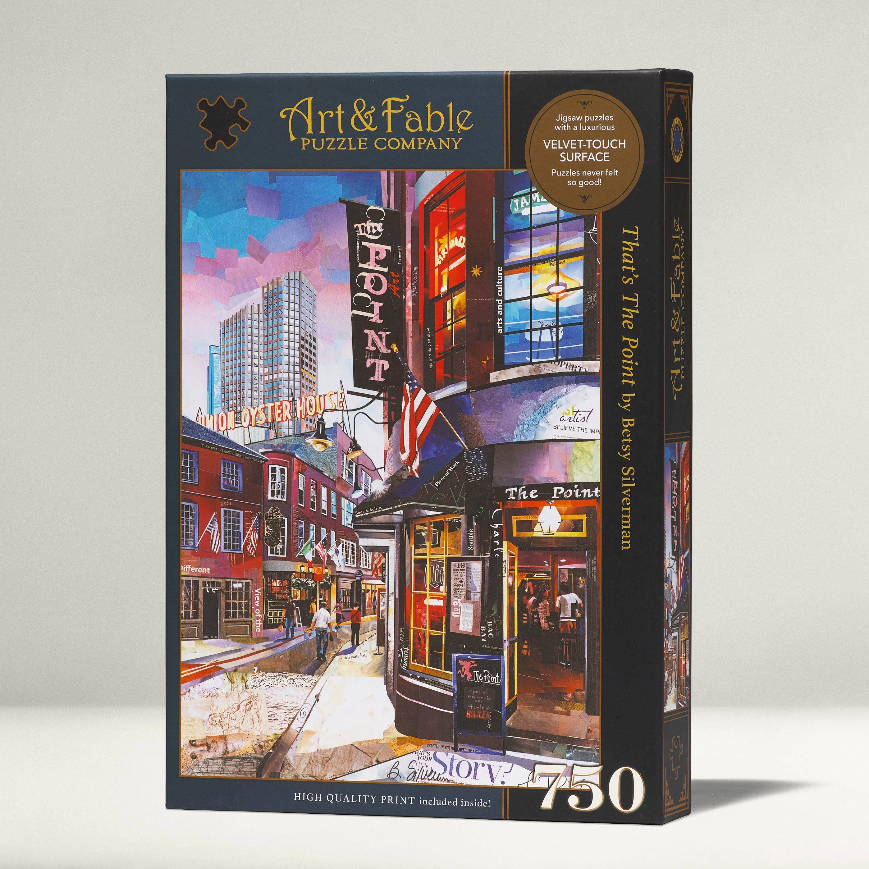 That's The Point -750pc Velvet-Touch Jigsaw Puzzle - Art & Fable Puzzle Company - littleyoyo.ca