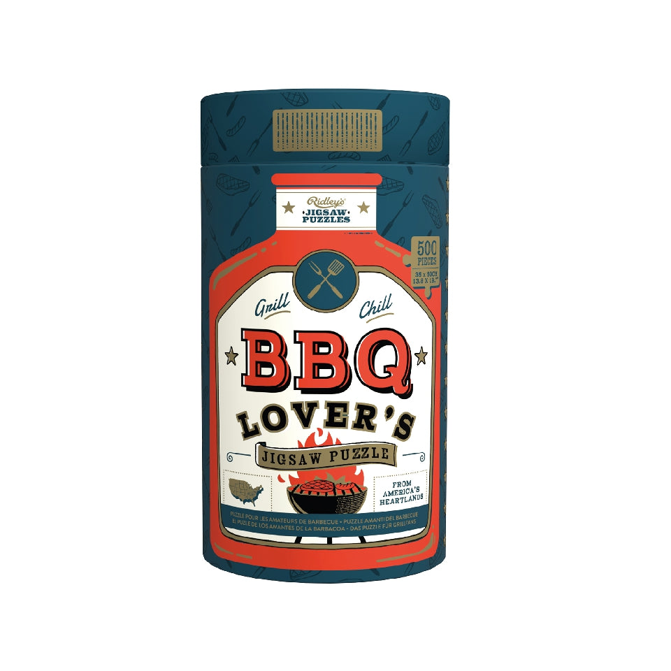 Ridley's Games - BBQ Lover's - 500-Piece Jigsaw Puzzle