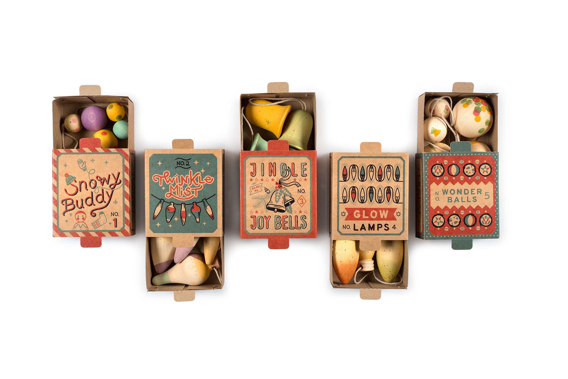 Grapat - Wood Christmas Ornament - Grapat - littleyoyo.ca