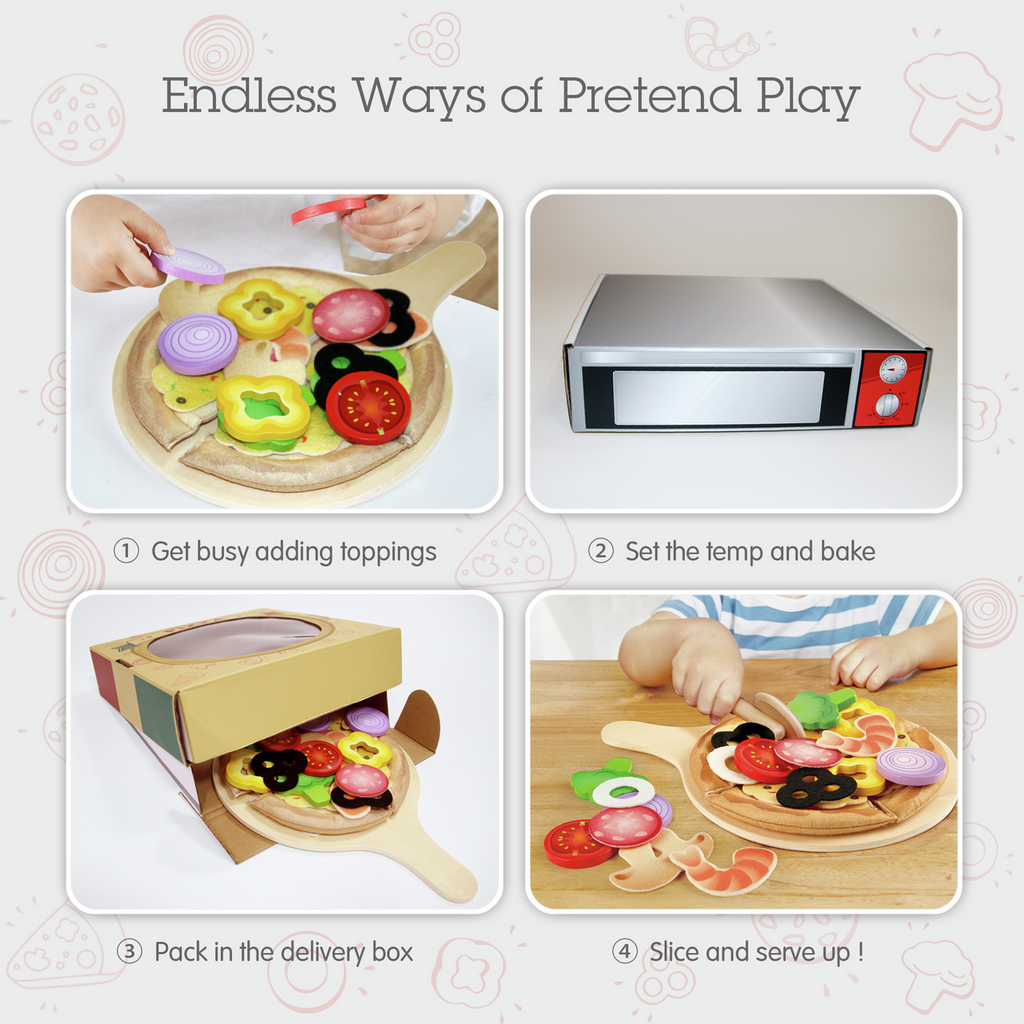 Hape -Perfect Pizza Playset - Hape - littleyoyo.ca