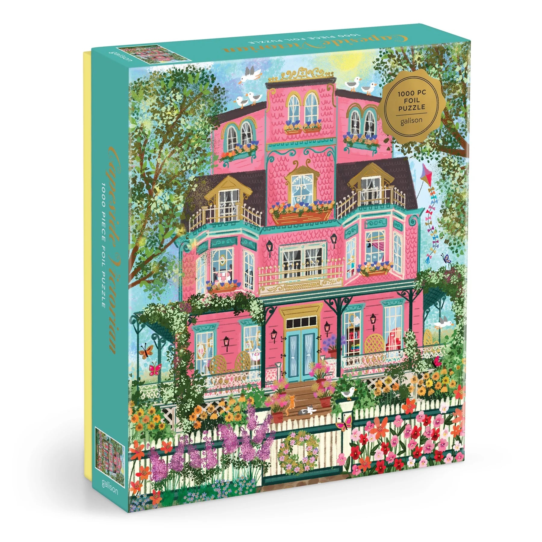 Joy Laforme Capeside Victorian - 1000pc Jigsaw Puzzle - Galison - littleyoyo.ca