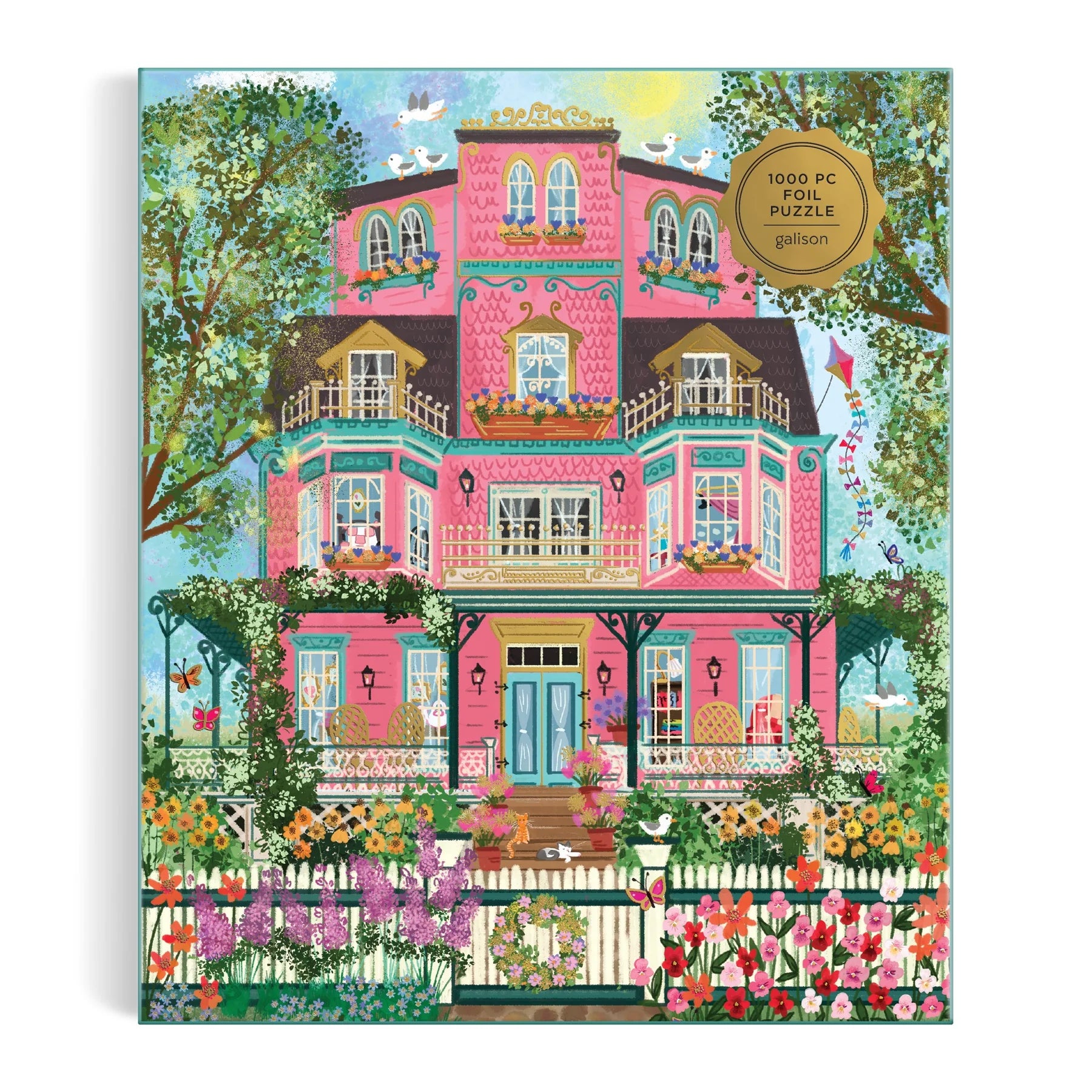 Joy Laforme Capeside Victorian - 1000pc Jigsaw Puzzle - Galison - littleyoyo.ca