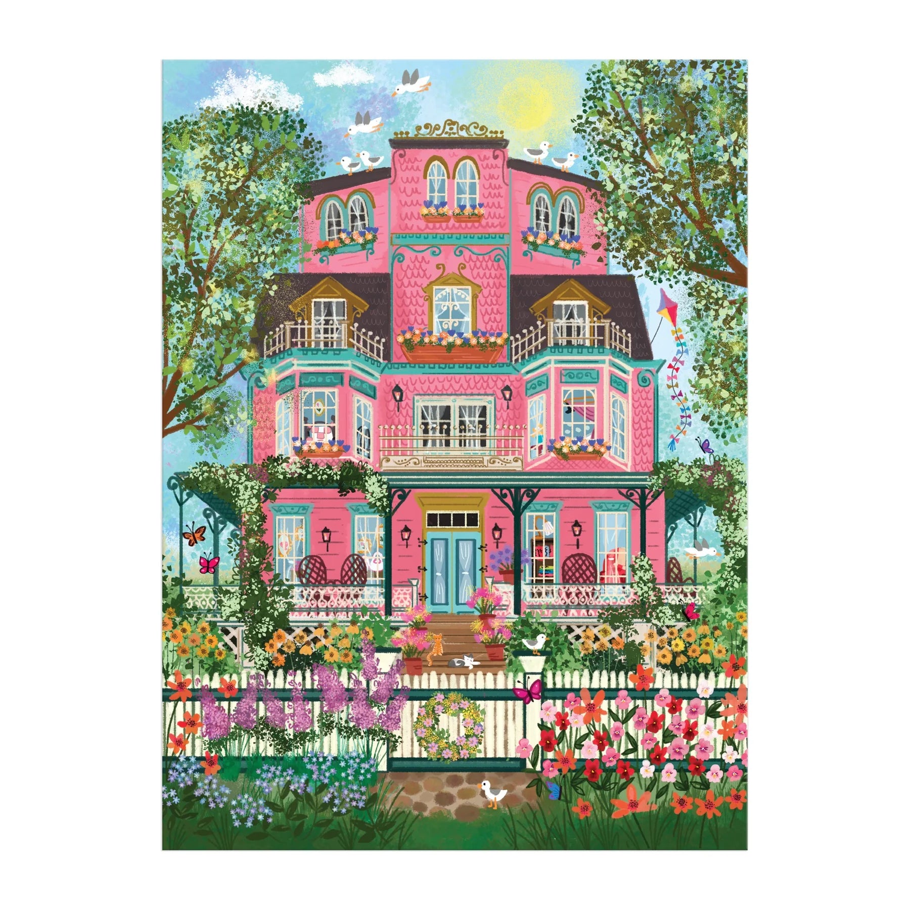 Joy Laforme Capeside Victorian - 1000pc Jigsaw Puzzle - Galison - littleyoyo.ca
