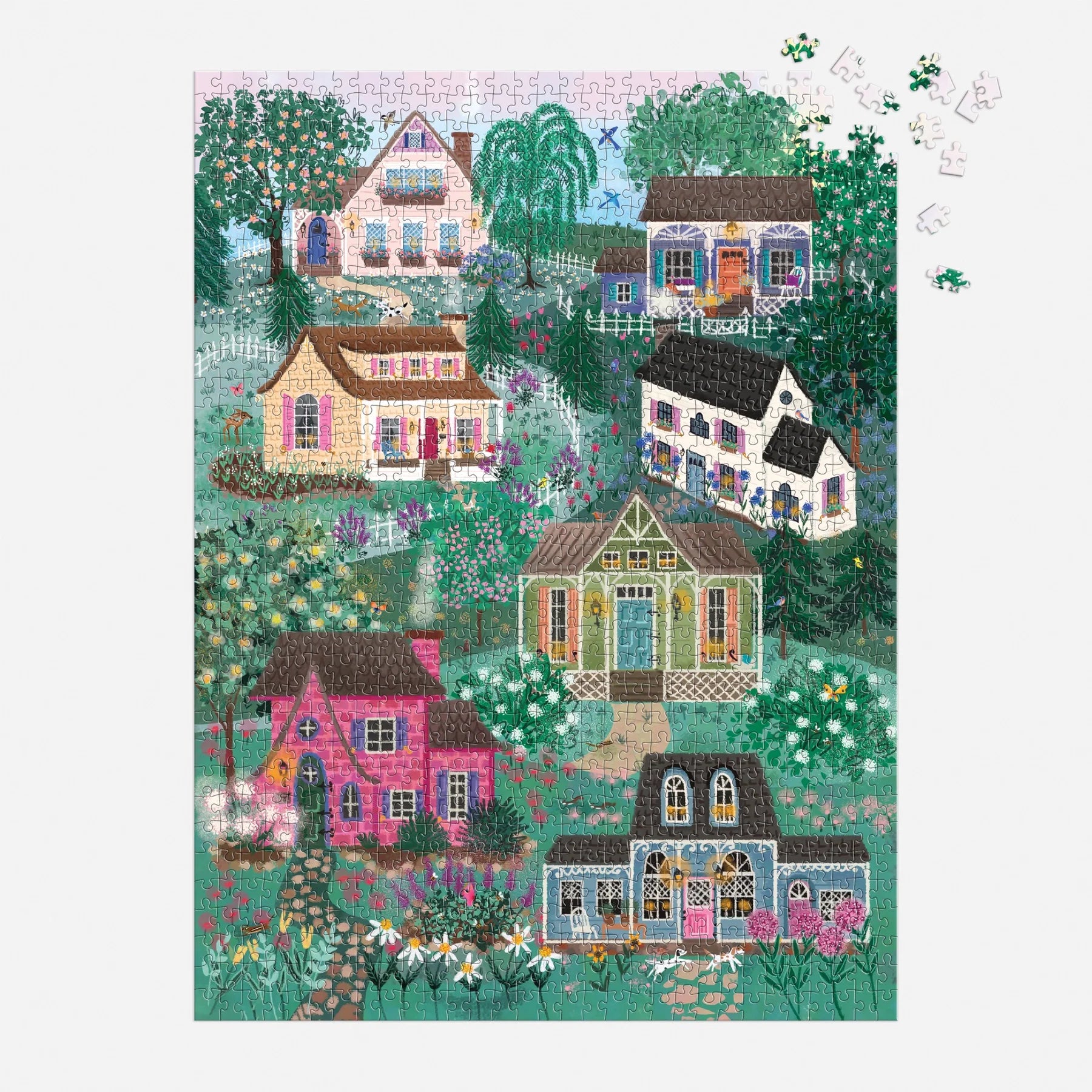Joy Laforme The Cottage Hills - 1000pc Jigsaw Puzzle - Galison - littleyoyo.ca