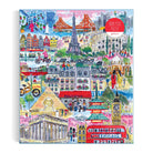 Michael Storrings Cities Around the World - 1000pc Jigsaw Puzzle - Galison - littleyoyo.ca