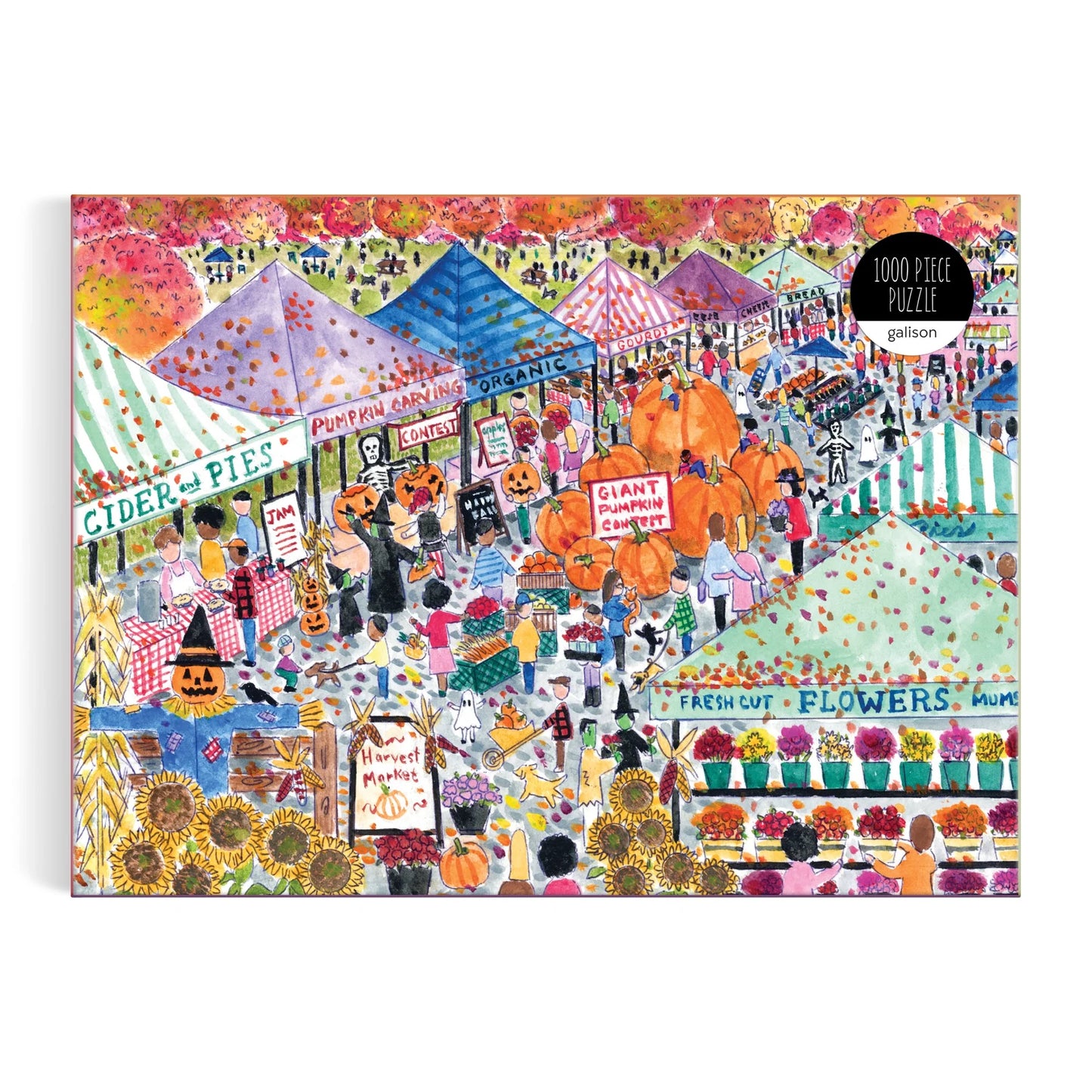 Michael Storrings Harvest Market - 1000pc Jigsaw Puzzle