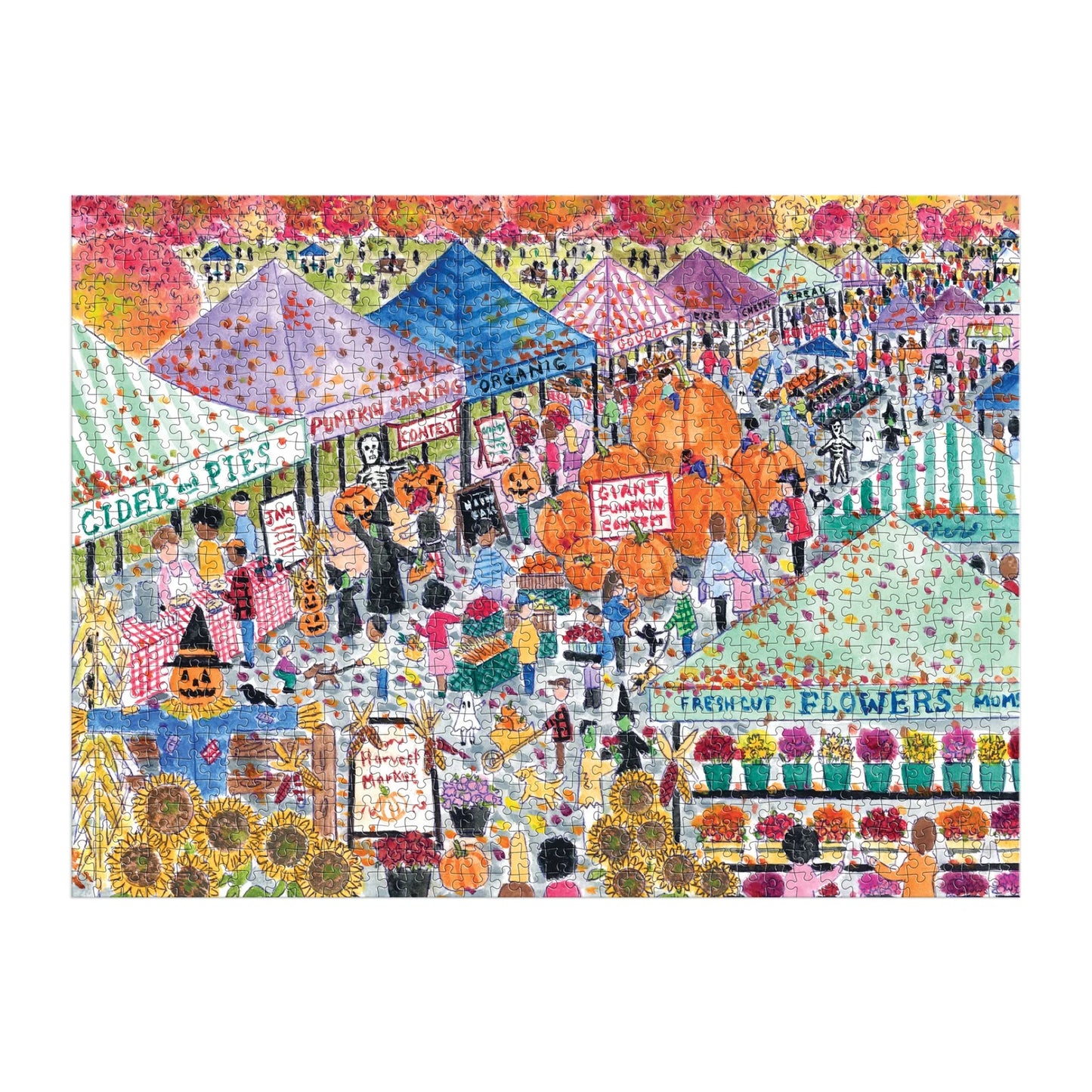 Michael Storrings Harvest Market - 1000pc Jigsaw Puzzle