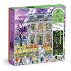 Michael Storrings Haunted House - 500 Piece Glow in the Dark Jigsaw Puzzle - Galison - littleyoyo.ca