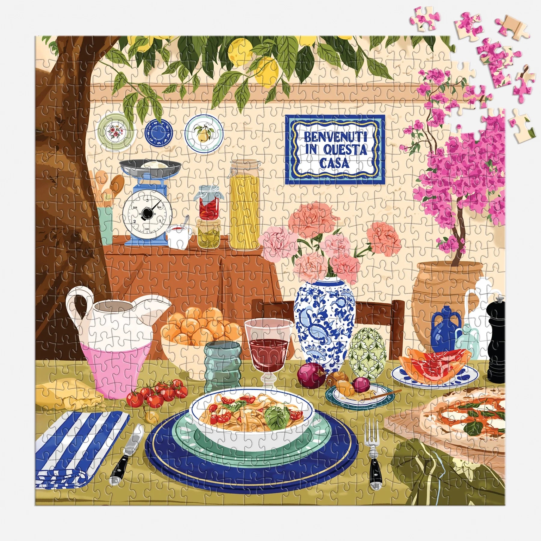 Tuscan Afternoon - 500pc Jigsaw Puzzle - Galison - littleyoyo.ca