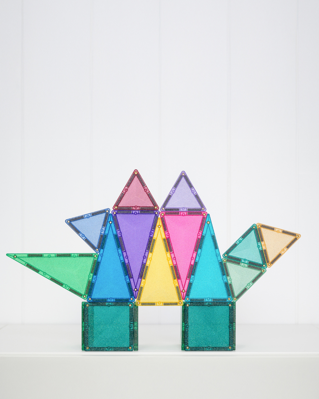 Connetix - Glitter Castle Pack - 48 Piece