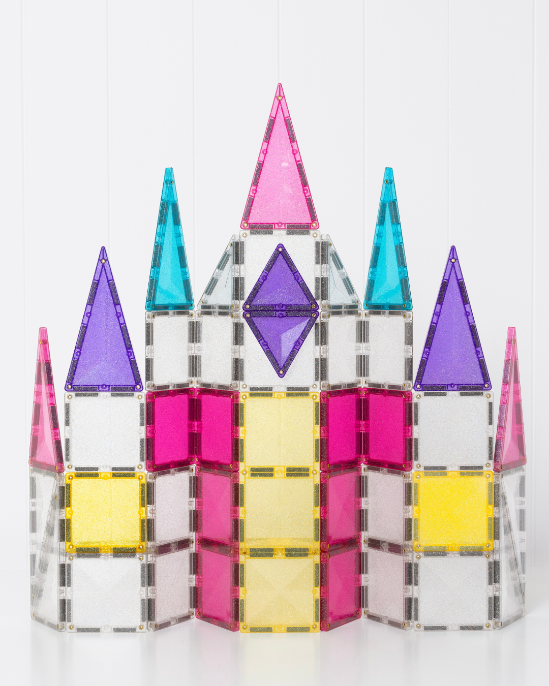 Connetix - Glitter Unicorn Pack - 56 Piece - Connetix - littleyoyo.ca