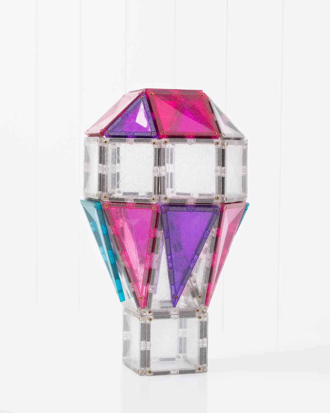 Connetix - Glitter Unicorn Pack - 56 Piece - Connetix - littleyoyo.ca