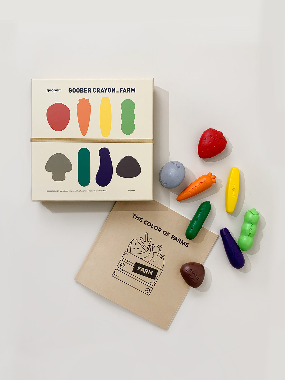 Goober - Farm Crayons - Goober - littleyoyo.ca