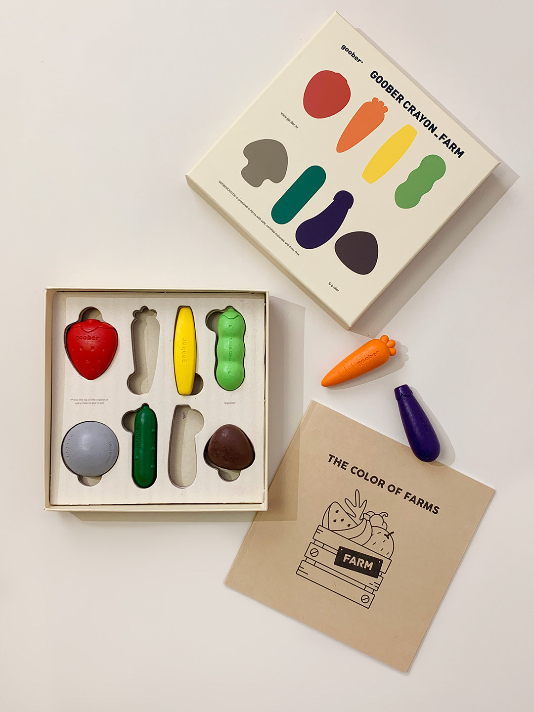 Goober - Farm Crayons - Goober - littleyoyo.ca