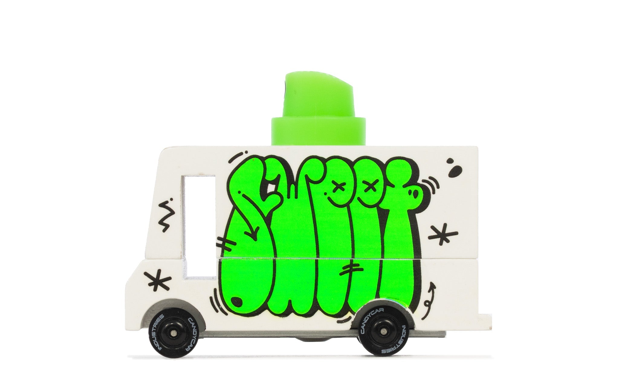 Candylab - Candyvan Graffiti Green - Candylab - littleyoyo.ca